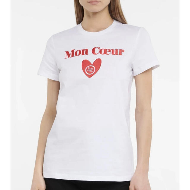 Max Mara(マックスマーラ)の在庫処分 新品未使用品 MAXMARA マックスマーラ コットン Tシャツ 白T レディースのトップス(Tシャツ(半袖/袖なし))の商品写真