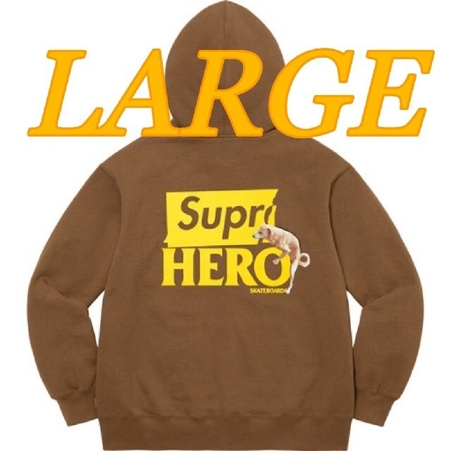 メンズANTIHERO × Supreme Hooded Sweatshirt L