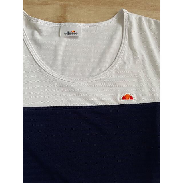 ellesse(エレッセ)のellesse テニスウェア　セットアップ　上下　L 速乾　 スポーツ/アウトドアのテニス(ウェア)の商品写真