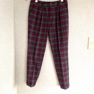 ヒアーズ(HERE'S)のHERE’Sのチェックパンツ(カジュアルパンツ)