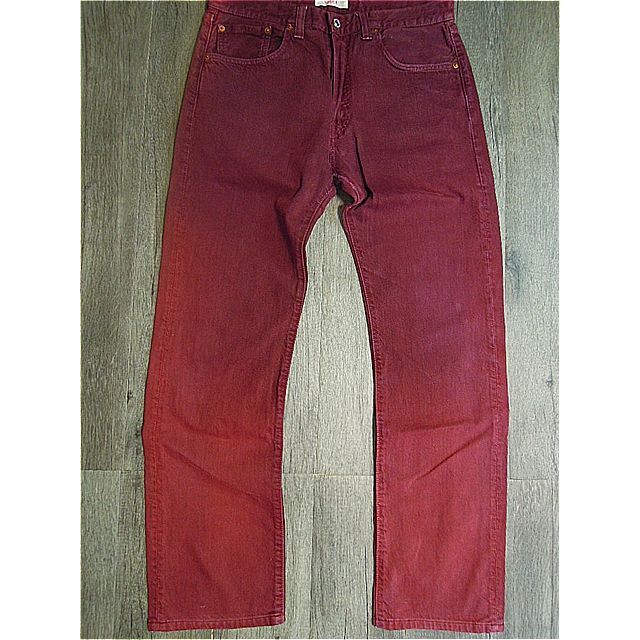 j6s リーバイス　Levis501カラーストレートデニムジーンズ/w32