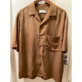 オーラリー(AURALEE)のGraphpaper / Silk open-neckd shirt (シャツ)