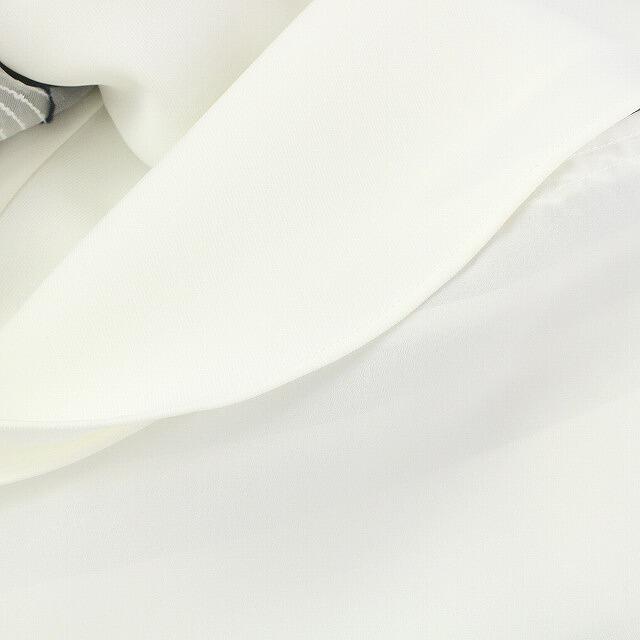 Chesty(チェスティ)のチェスティ フレアスカート ひざ丈 水玉柄 ドット柄 1 S 白 ホワイト 青 レディースのスカート(ひざ丈スカート)の商品写真