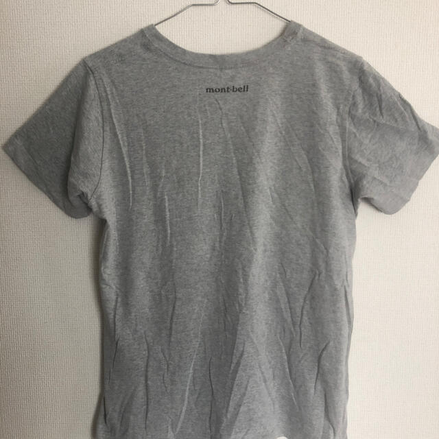 mont bell(モンベル)のみい様モンベル　半袖tシャツ グレー　レディース  レディースのトップス(Tシャツ(半袖/袖なし))の商品写真