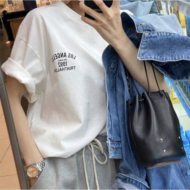 IENA(イエナ)の1992バックロゴTシャツ レディースのトップス(Tシャツ(半袖/袖なし))の商品写真