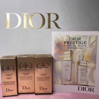 クリスチャンディオール(Christian Dior)の🌟Diorプレステージホワイトサンプルセット　【新品未使用】(サンプル/トライアルキット)