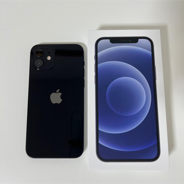 iPhone12 128gb ブラック 黒 simフリー ほぼ新品