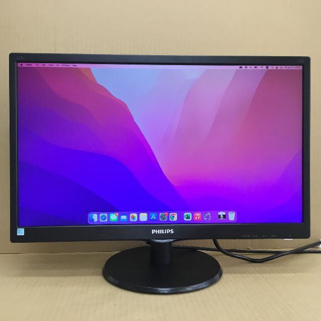 状態ＰＨＩＬＩＰＳ 21.5インチ  モニター223V5LHSB/11 FHD