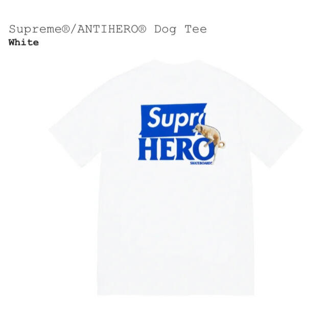 Supreme ANTIHERO Dog Tee 1