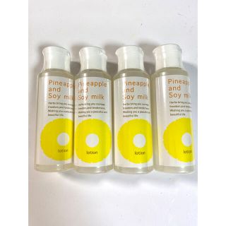 【４本セット】鈴木ハーブ研究所 パイナップル豆乳ローション 100ml 脱毛除毛(脱毛/除毛剤)