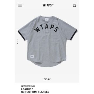 ダブルタップス(W)taps)のWTAPS LEAGUE / SS / COTTON. FLANNEL  (シャツ)