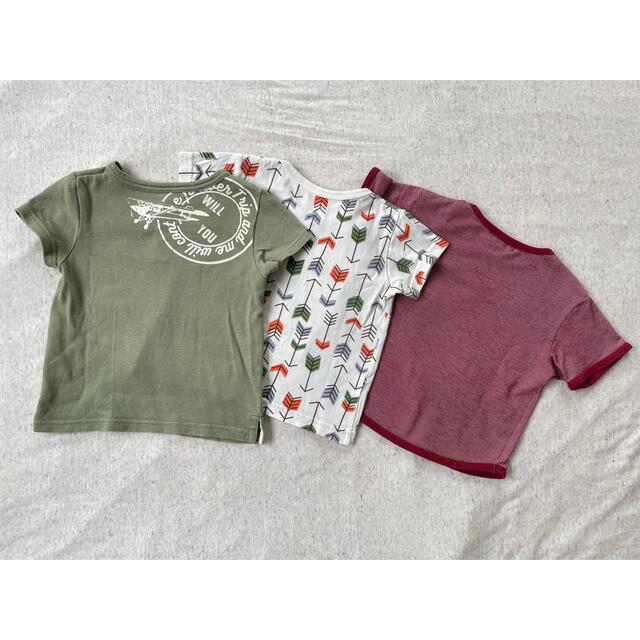 COMME CA ISM(コムサイズム)の半袖Tシャツ 3枚セット キッズ/ベビー/マタニティのベビー服(~85cm)(Ｔシャツ)の商品写真