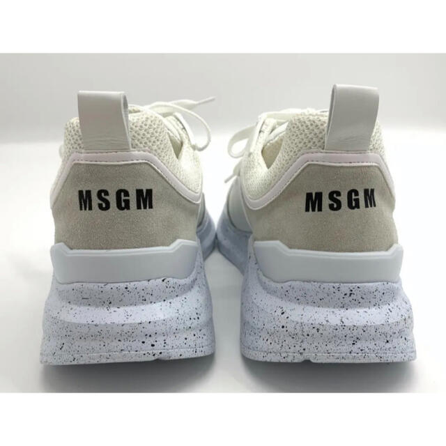 定価6.9万★MSGM ダッドスニーカー オールホワイト