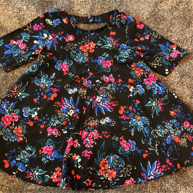 Old Navy(オールドネイビー)の花柄ワンピース♡100㎝ キッズ/ベビー/マタニティのキッズ服女の子用(90cm~)(ワンピース)の商品写真