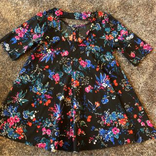 オールドネイビー(Old Navy)の花柄ワンピース♡100㎝(ワンピース)