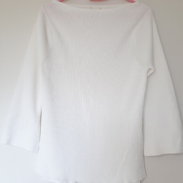 L'Appartement DEUXIEME CLASSE(アパルトモンドゥーズィエムクラス)のタグ付き未使用、SLIT RIB KNIT PULLOVER レディースのトップス(ニット/セーター)の商品写真