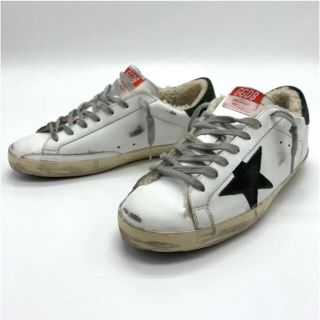 ゴールデングース(GOLDEN GOOSE)のGOLDEN GOOSE■名作スニーカー SUPER STAR ボア付き(スニーカー)