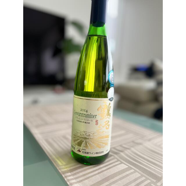 北海道ワイン　鶴沼2014　白やや甘口 食品/飲料/酒の酒(ワイン)の商品写真