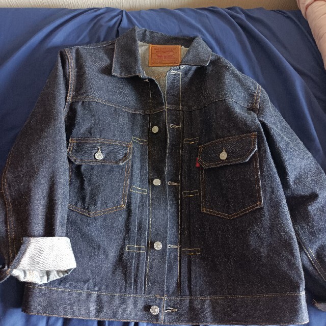 Levi's(リーバイス)のはせせい様専用levis 507xx 2nd denim gジャン　size42 メンズのジャケット/アウター(Gジャン/デニムジャケット)の商品写真