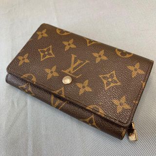 ルイヴィトン(LOUIS VUITTON)のLOUIS VUITTON 2つ折り財布　モノグラム(財布)