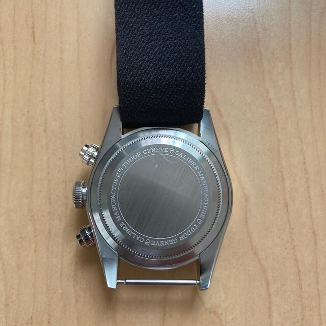 Tudor(チュードル)のごうや様 専用 チューダー　ブラックベイクロノ　79360N 白黒パンダ メンズの時計(腕時計(アナログ))の商品写真