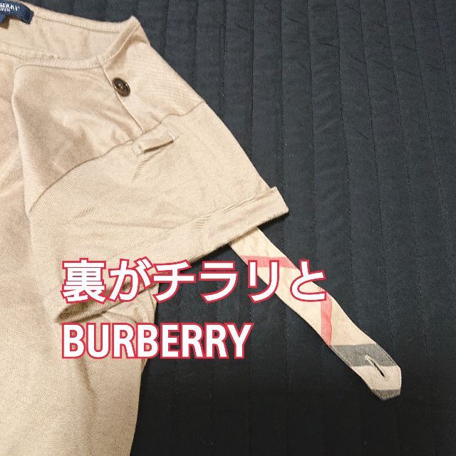 BURBERRY(バーバリー)のBURBERRY◆美品 レディースのトップス(Tシャツ(半袖/袖なし))の商品写真