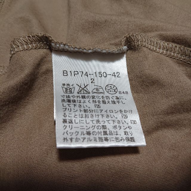 BURBERRY(バーバリー)のBURBERRY◆美品 レディースのトップス(Tシャツ(半袖/袖なし))の商品写真