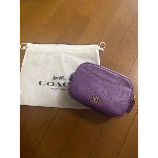 コーチ(COACH)の【COACH ショルダーバッグ パープル】(ショルダーバッグ)