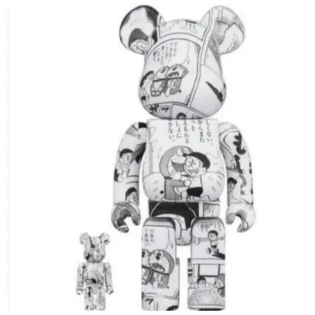 BE@RBRICK(ベアブリック)のBE@RBRICK ドラえもん コミック Ver. 100％ & 400％ ハンドメイドのおもちゃ(フィギュア)の商品写真