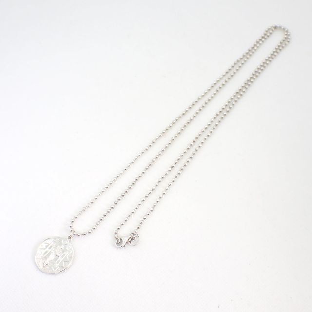 【特価】 Tiffany & Co. - ティファニー SV925 メダル ペンダント/ネックレス[g786-4］ ネックレス