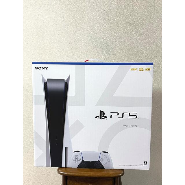 PlayStation(プレイステーション)の新品未使用　PS5 プレイステーション5 本体　CFl-1100A01 エンタメ/ホビーのゲームソフト/ゲーム機本体(家庭用ゲーム機本体)の商品写真