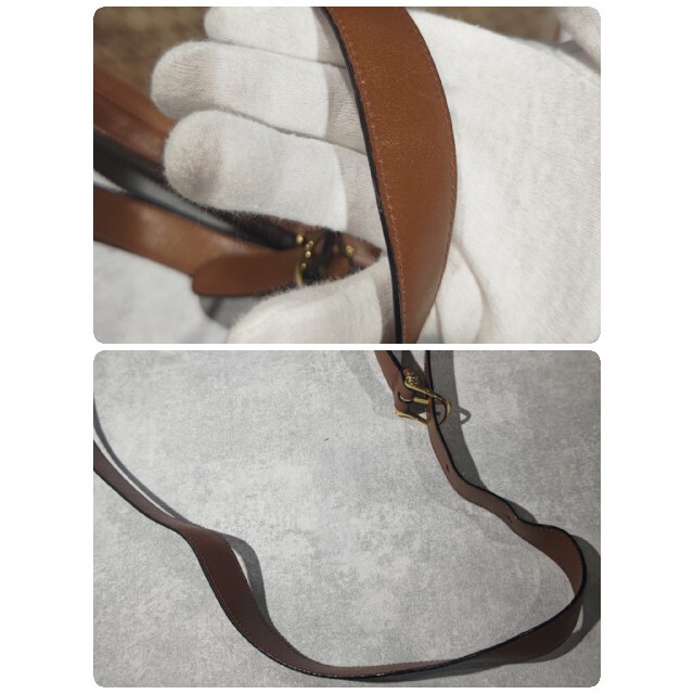 激レア】セリーヌ CELINE ショルダーバッグ マカダム柄 スエード