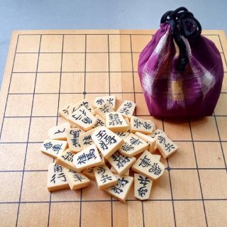 将棋盤と駒･中古品(囲碁/将棋)