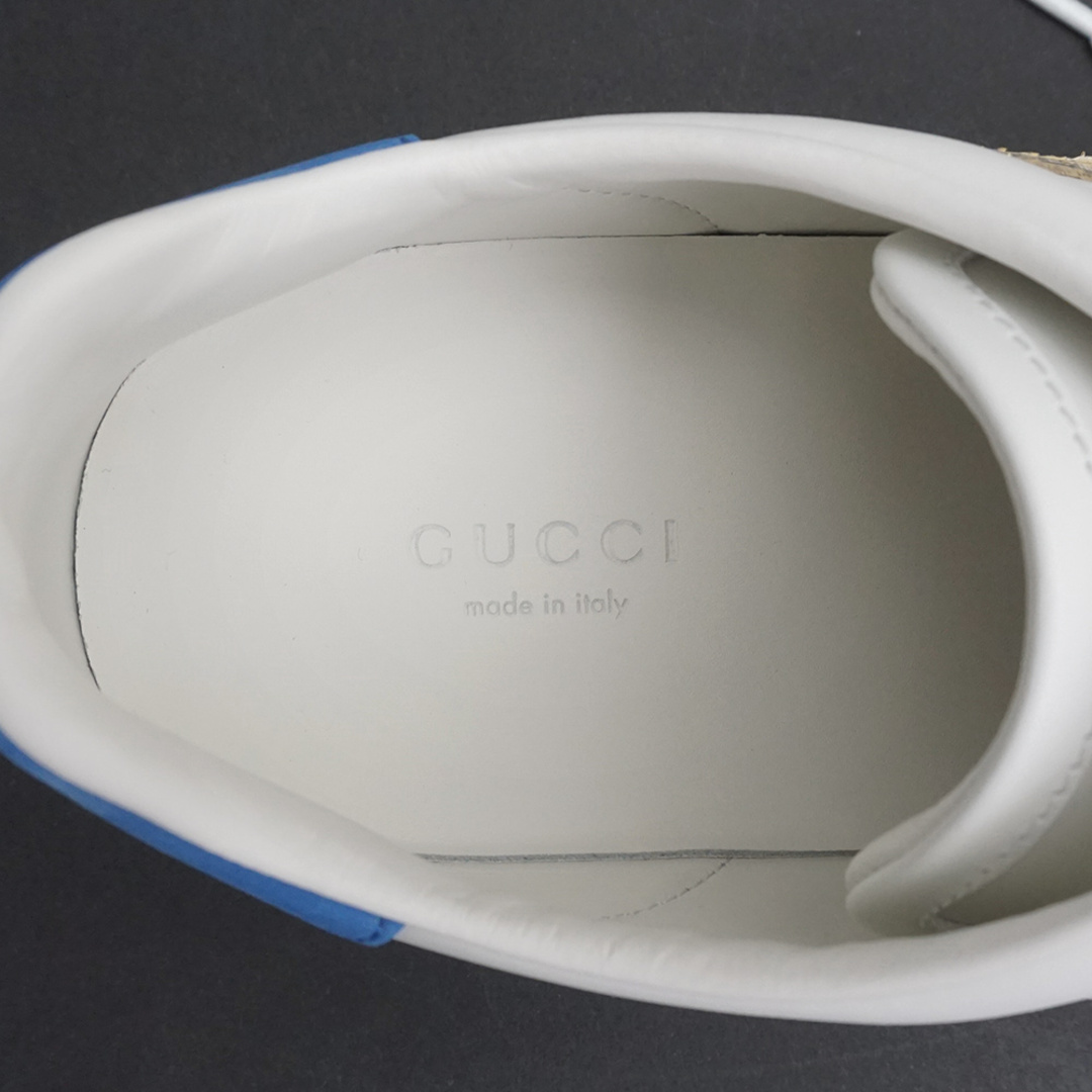 Gucci - グッチ カーフ スネークレザー エース スニーカー 24.5(新品
