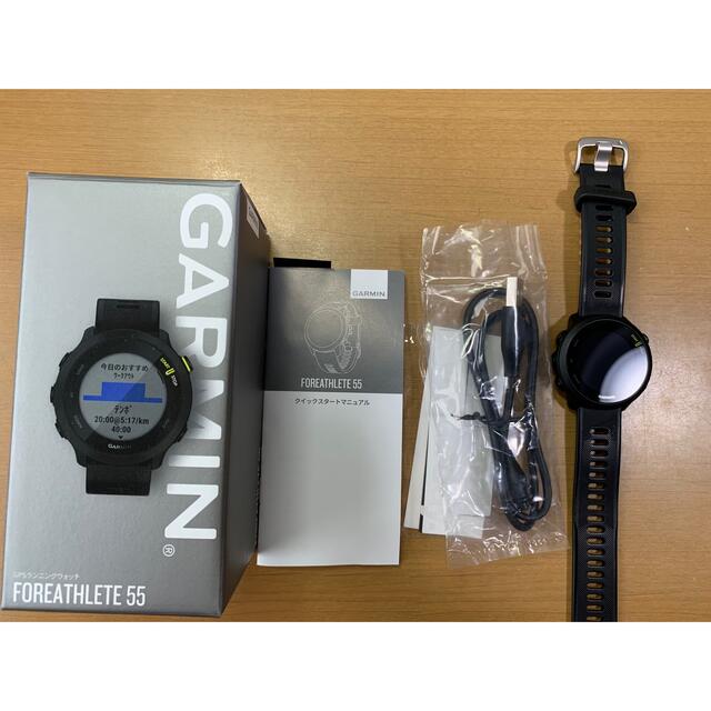 Garmin foreathlete 55 ブラック