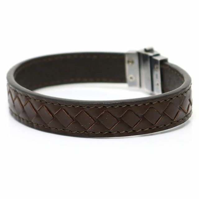 Bottega Veneta(ボッテガヴェネタ)のボッテガ ヴェネタ(BOTTEGA VENETA)イントレチャート ブレスレット メンズのアクセサリー(ブレスレット)の商品写真