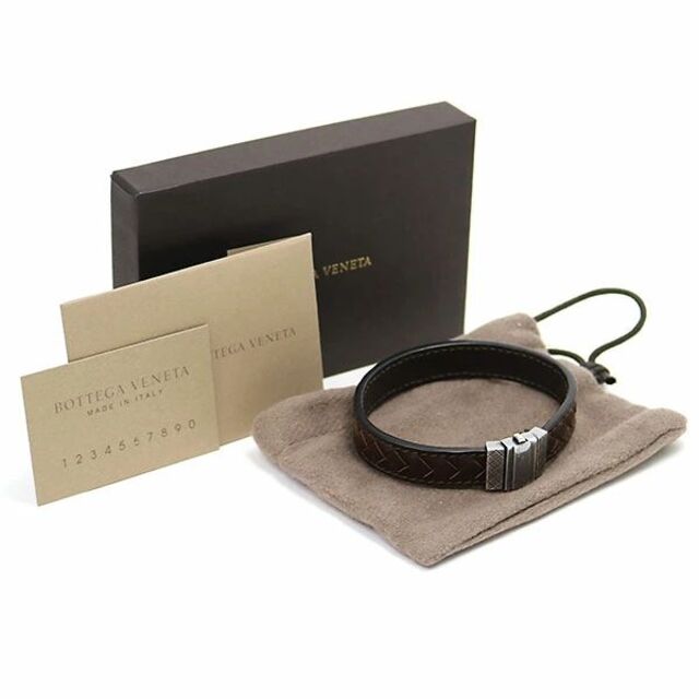 Bottega Veneta(ボッテガヴェネタ)のボッテガ ヴェネタ(BOTTEGA VENETA)イントレチャート ブレスレット メンズのアクセサリー(ブレスレット)の商品写真