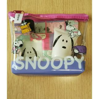 スヌーピー(SNOOPY)の新品未使用＊未開封＊ピーナッツ ハンドケアセット＊フレッシュピーチ(日用品/生活雑貨)