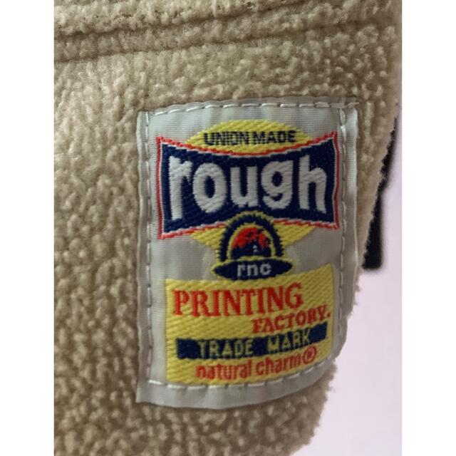 rough(ラフ)のrough ロゴ ボア パーカー メンズのトップス(パーカー)の商品写真