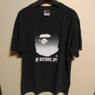 アベイシングエイプ(A BATHING APE)のA Bathing Ape メンズTシャツ　黒　中古(Tシャツ/カットソー(半袖/袖なし))