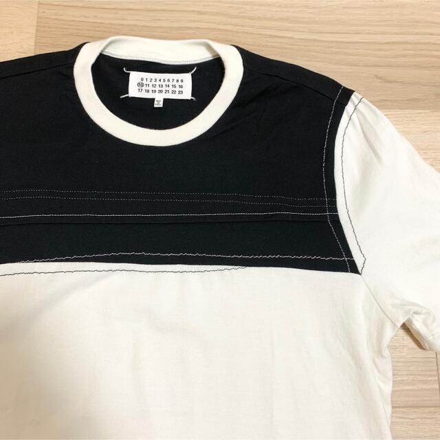 【MaisonMargiela】メゾンマルジェラ /Tシャツ/黒/48/美品Tシャツ/カットソー(半袖/袖なし)