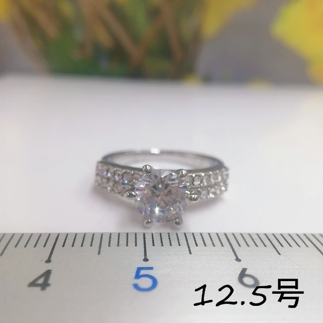 tt12073閉店セール12.5号リング レディースのアクセサリー(リング(指輪))の商品写真