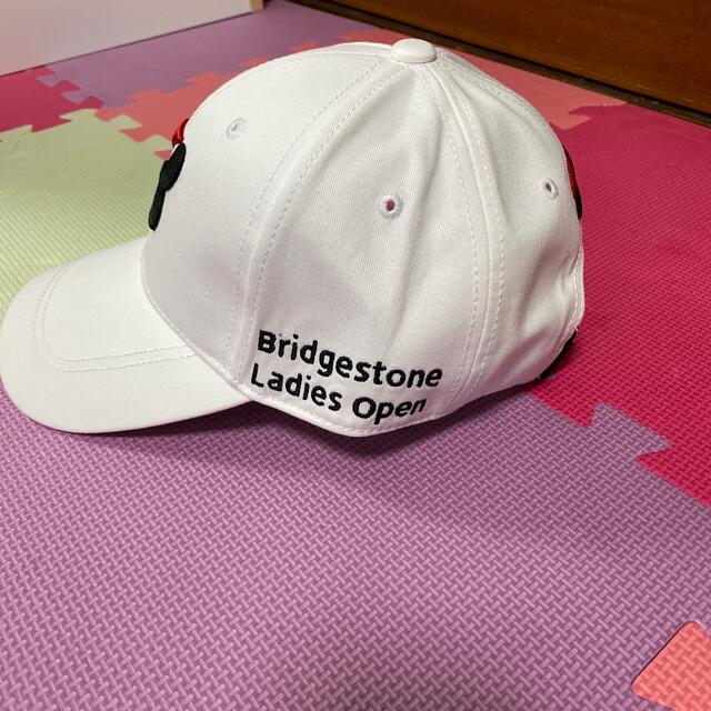 BRIDGESTONE(ブリヂストン)のトリンチョ様専用✨非売品✨ブリヂストン　レディースオープン　キャップ チケットのスポーツ(ゴルフ)の商品写真