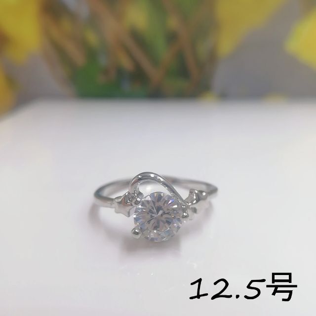 tt12076閉店セール12.5号リングジルコニアリング レディースのアクセサリー(リング(指輪))の商品写真