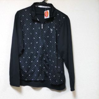 パーソンズ(PERSON'S)の値下☆新品☆パーソンズUV&再帰反射付属フルジップ パーカー☆指穴付紺色☆犬☆L(パーカー)