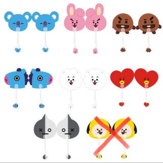 TATA 夏物SALE♪チャーム付きうちわ BT21 BTS バンタン(キャラクターグッズ)