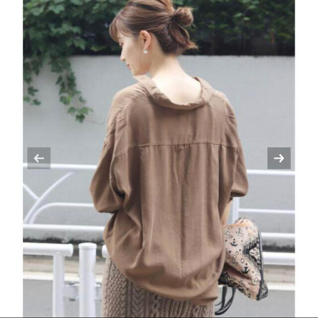 Plage(プラージュ)のPlage プラージュ　Military wash シャツ レディースのトップス(シャツ/ブラウス(長袖/七分))の商品写真