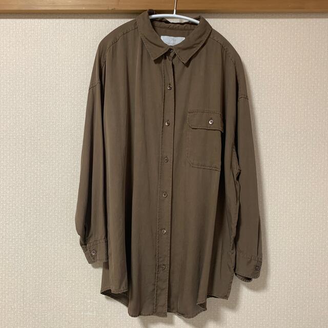 Plage(プラージュ)のPlage プラージュ　Military wash シャツ レディースのトップス(シャツ/ブラウス(長袖/七分))の商品写真