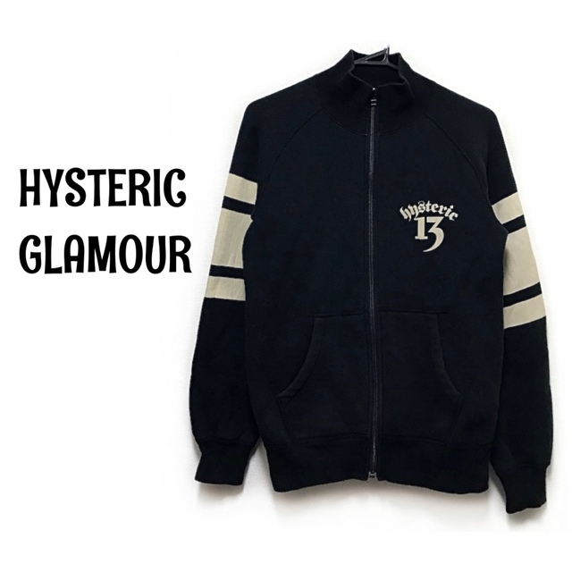 HYSTERIC GLAMOUR - HYSTERIC GLAMOUR スカル プリント ジップアップ
