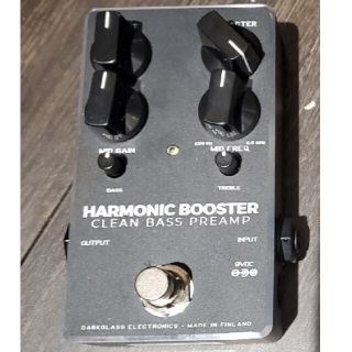 Darkglass harmonic booster(ベースエフェクター)